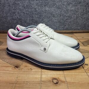 G/Fore Grosgrain Gallivanter Mens 11 Golf Shoes Snow / Twilight G4MS21EF103